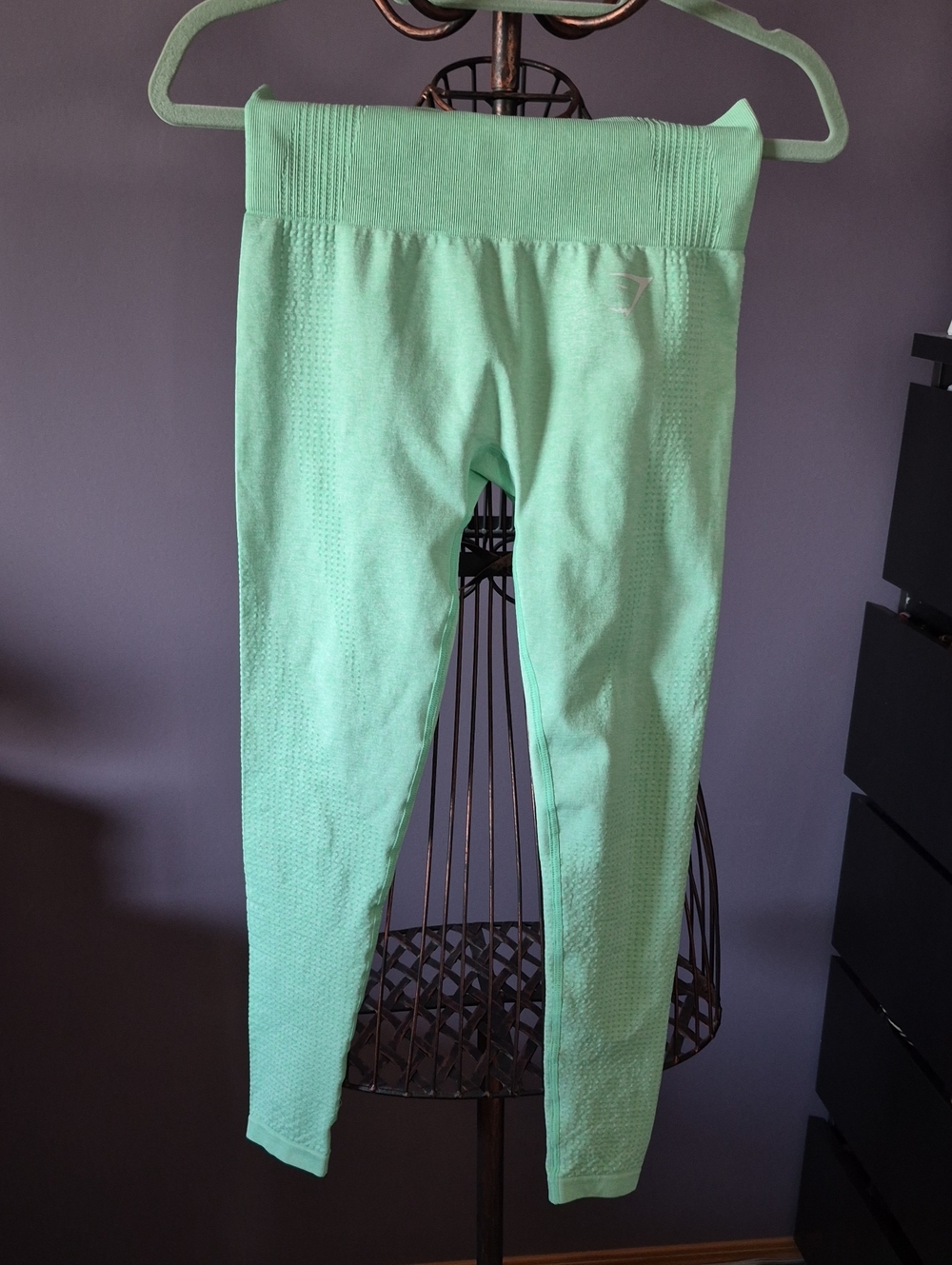 Gymshark Womens Mint Green Seamless Leggings